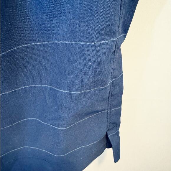 Under Armour Men's Performance Golf Pants Windowpane Striped 32x32 Navy Blue - Picture 4 of 7